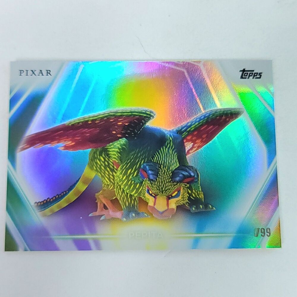 Pepita Topps 2026 Disney Neon Holo Parallel Refractor Limited ???/99